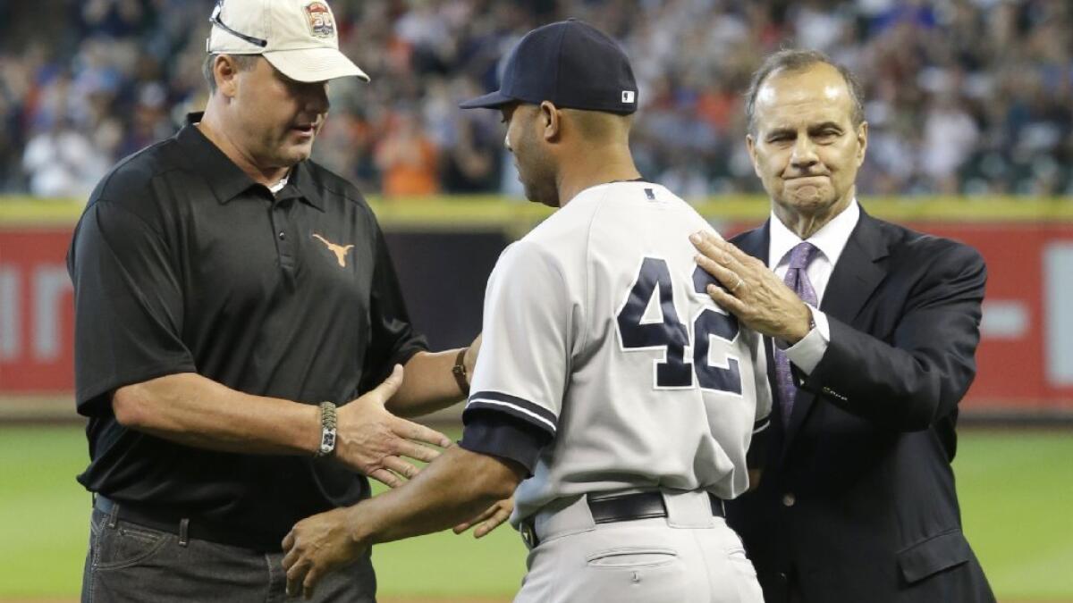 Pettitte, Rivera make Yankees-Astros series special