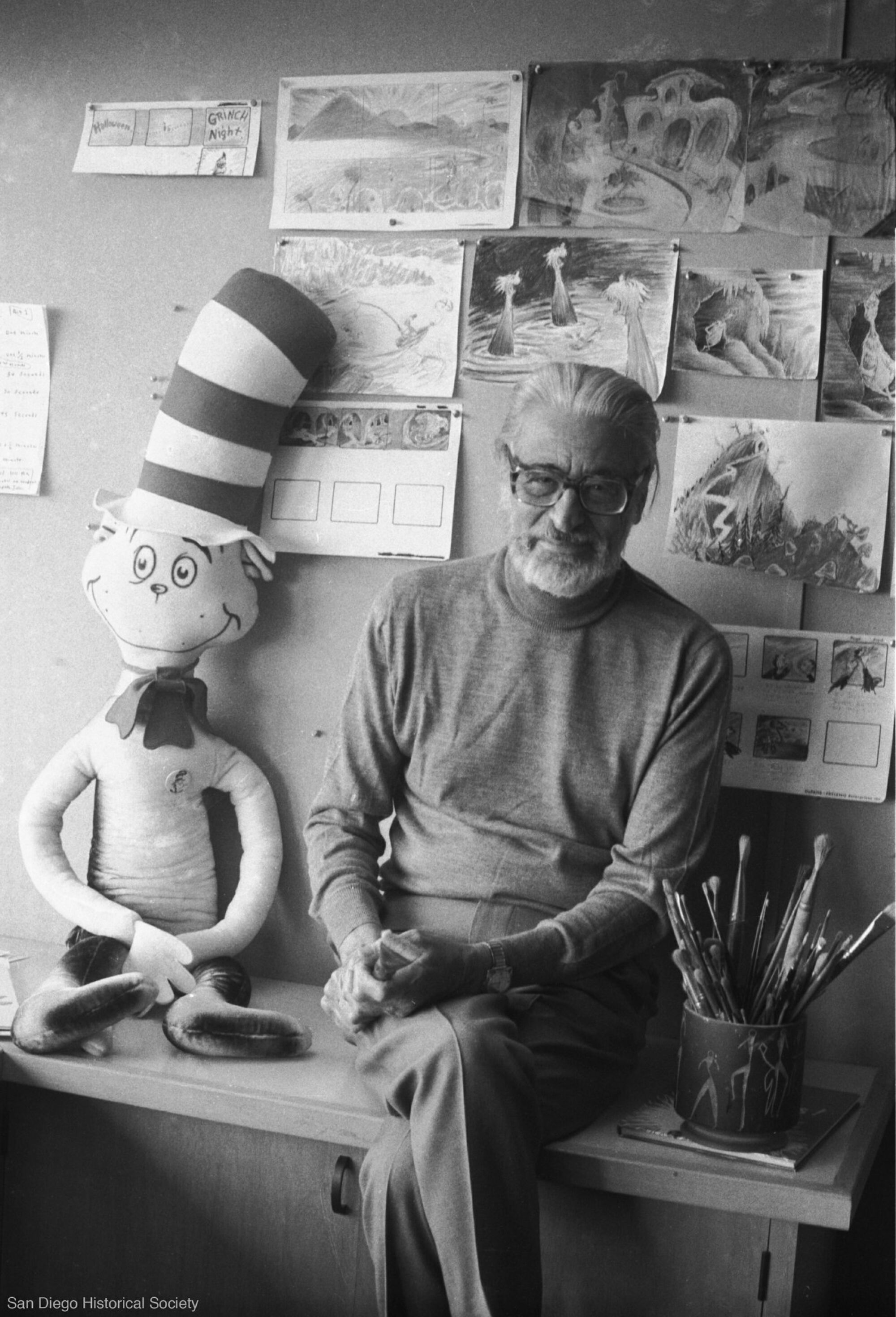 Theodor Geisel, better known as Dr. Seuss.