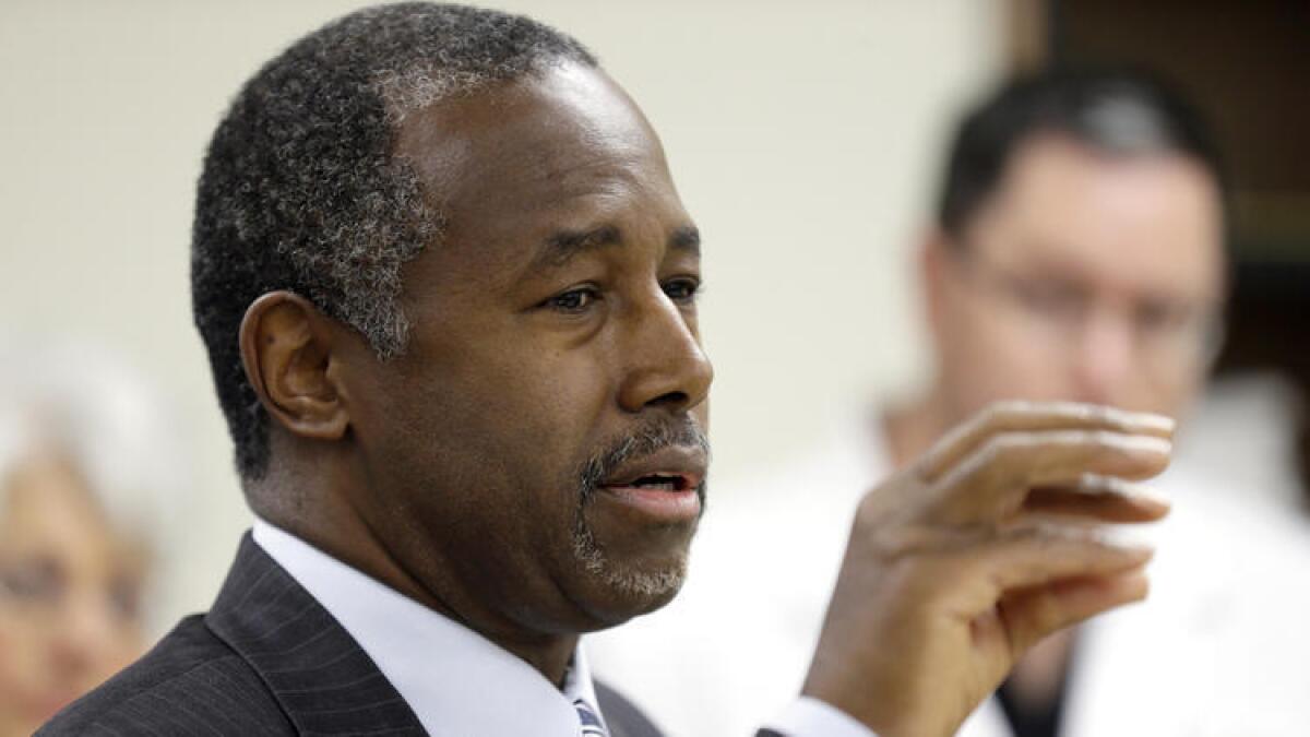 Republican presidential candidate Dr. Ben Carson says he would have sacrificed his life to help stop last week’s deadly attack in Oregon.