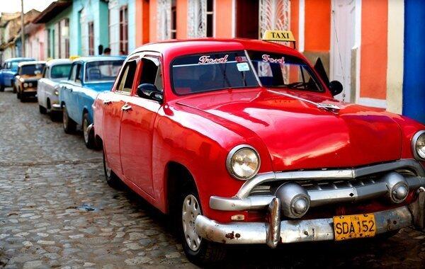 Beautifully restored American cars from the 1950s are commonplace in Cuba. And although Cubans cannot get American replacement parts, they have ingeniously fashioned their own from Russian car parts. With Cuba opening up, there is now a large market for these cars in Europe.