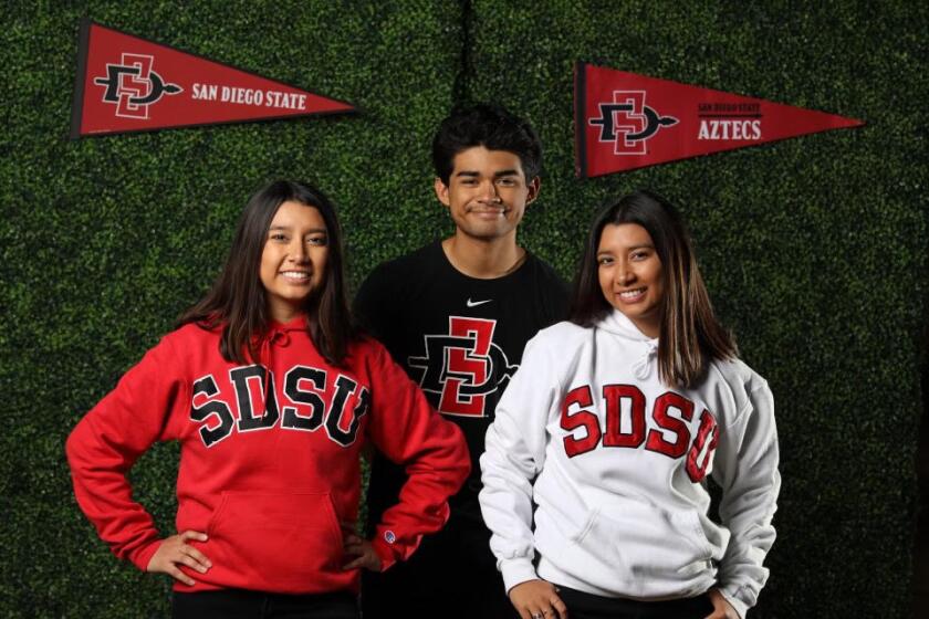 Twins Sabrina and Sydney share the same birthday with their older brother, Danny Moreno who is also a San Diego State University alumni class of 2022.