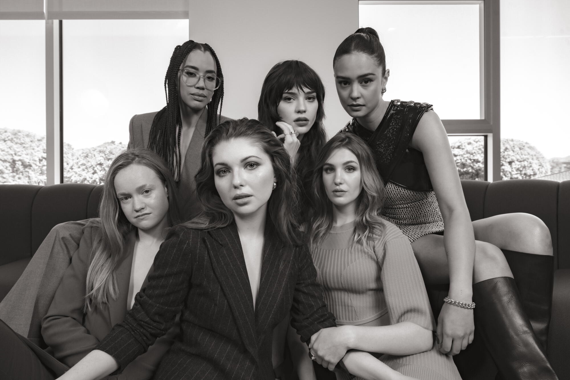 Yellow Light Cast 'Yellowjackets' teens dish on their roles and that baby episode - Los ...