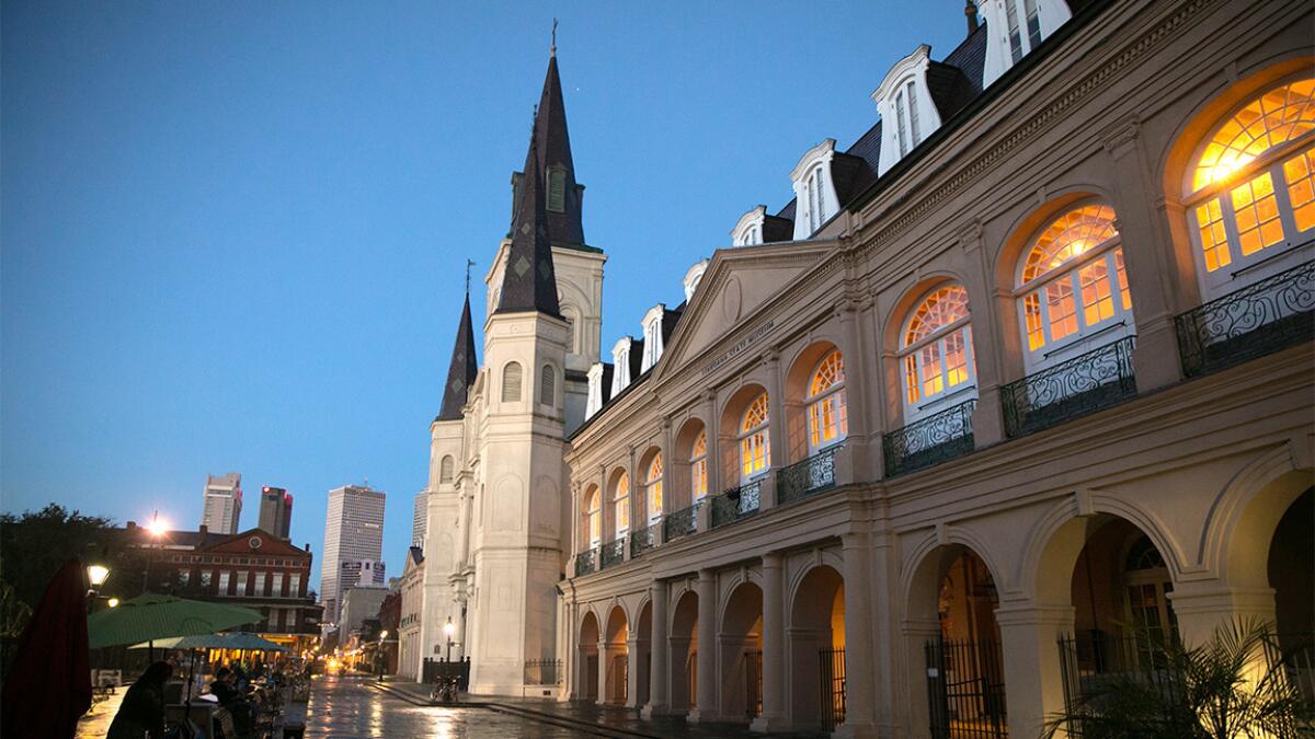 Scenes from the historic French Quarter of New Orleans. Airfare from LAX to the Crescent City is on sale for $245 round trip.