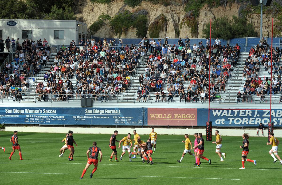 The San Diego Legion are hoping to return later this season to USD's Torero Stadium.