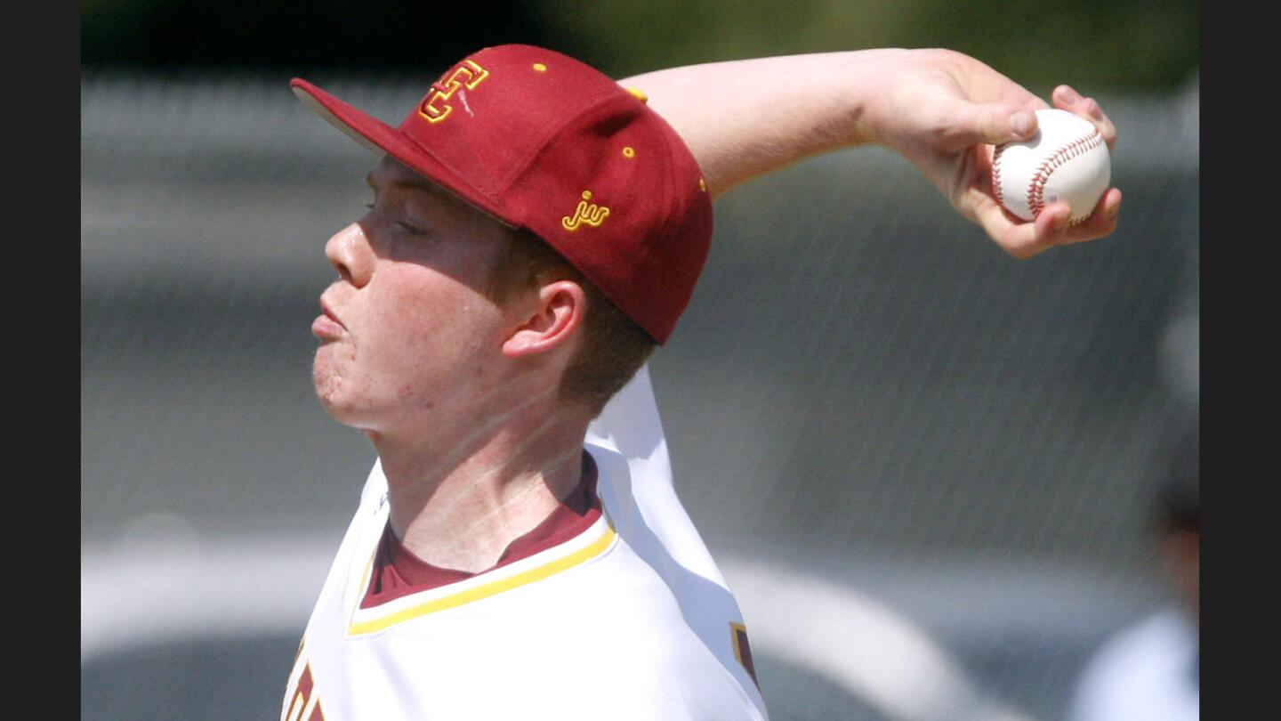 Photo Gallery: La Cañada High School baseball takes CIF Southern Section Division V first round game vs. Lompoc High School 6-3