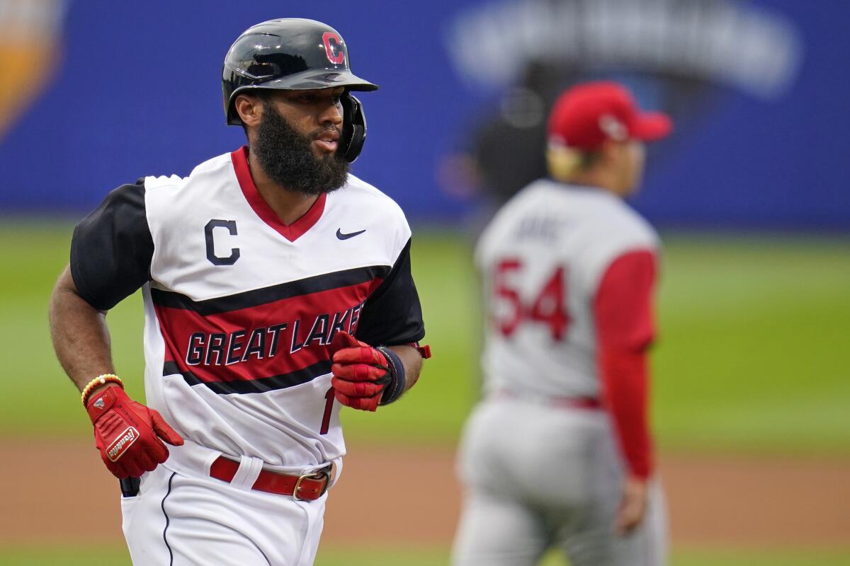 The Indians beat the Angels 3-0 in Sunday's Little League Classic. (AP Photo/Gene J. Puskar)