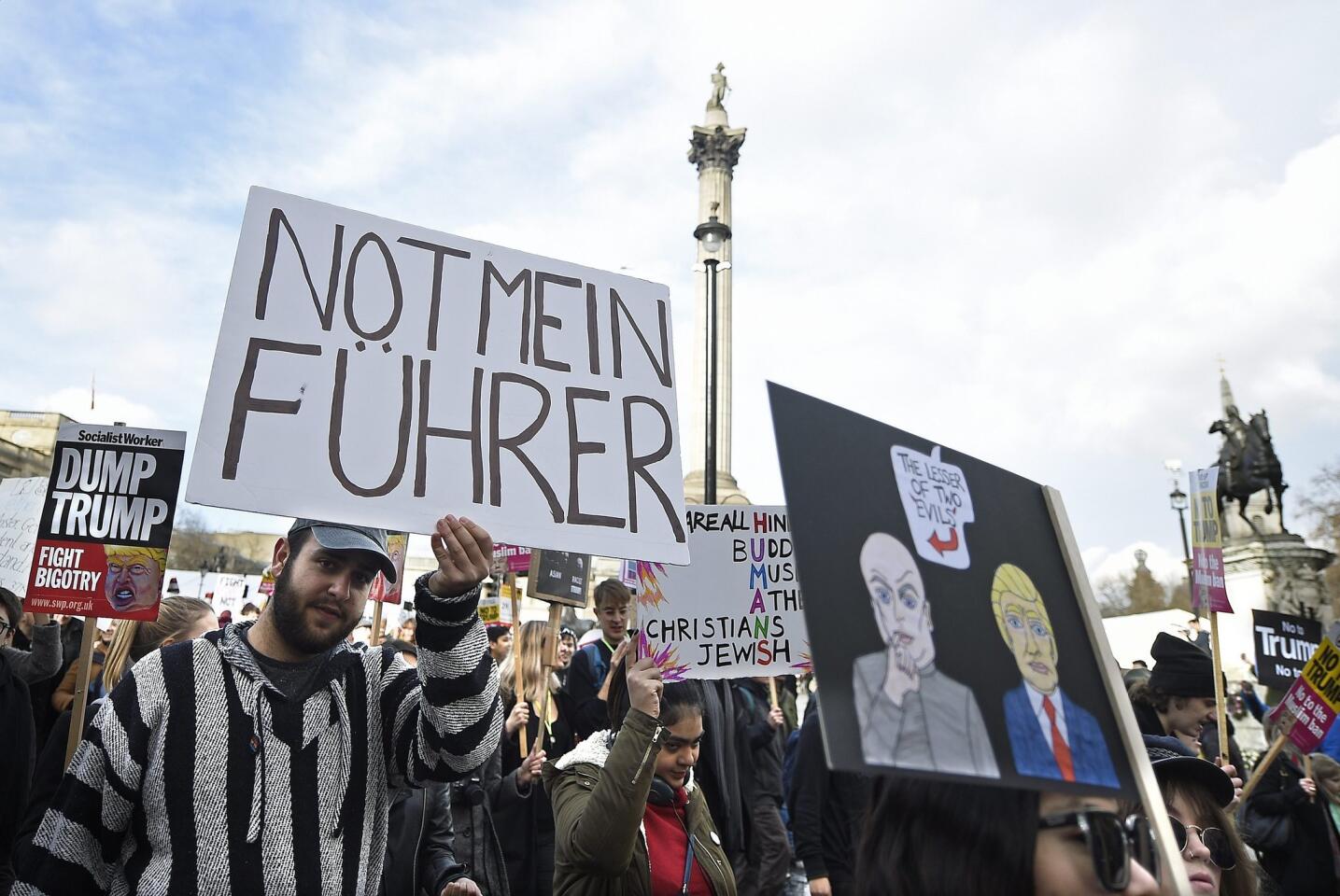 Anti Trump en Londres