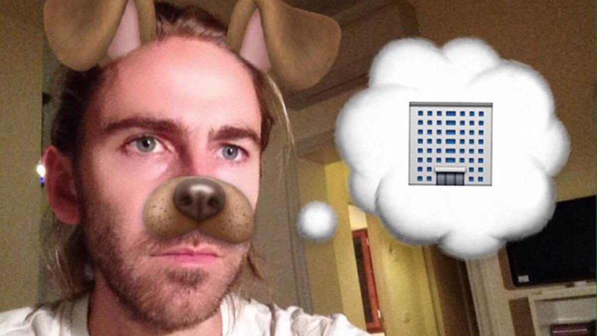 Critic Oliver Wainwright has hit the ground running at the Venice Architecture Biennale -- Snapchat in hand.