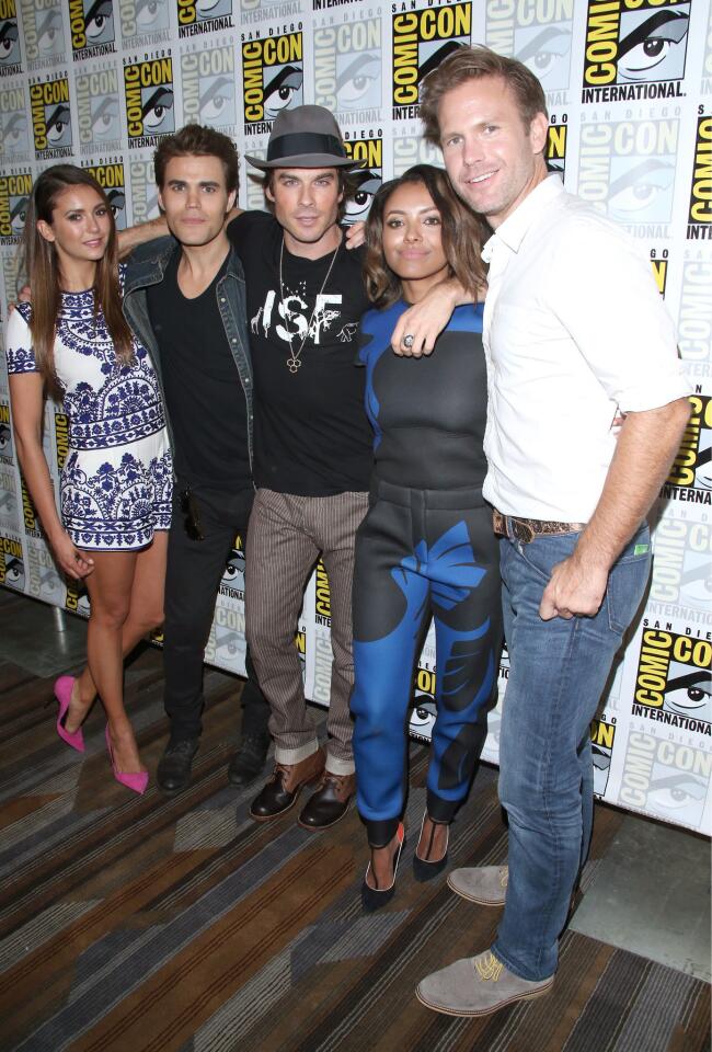 Cast members of 'The Vampire Diaries'