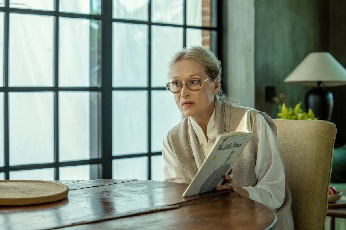 Meryl Streep appears as Eve Shearer on "Extrapolations."