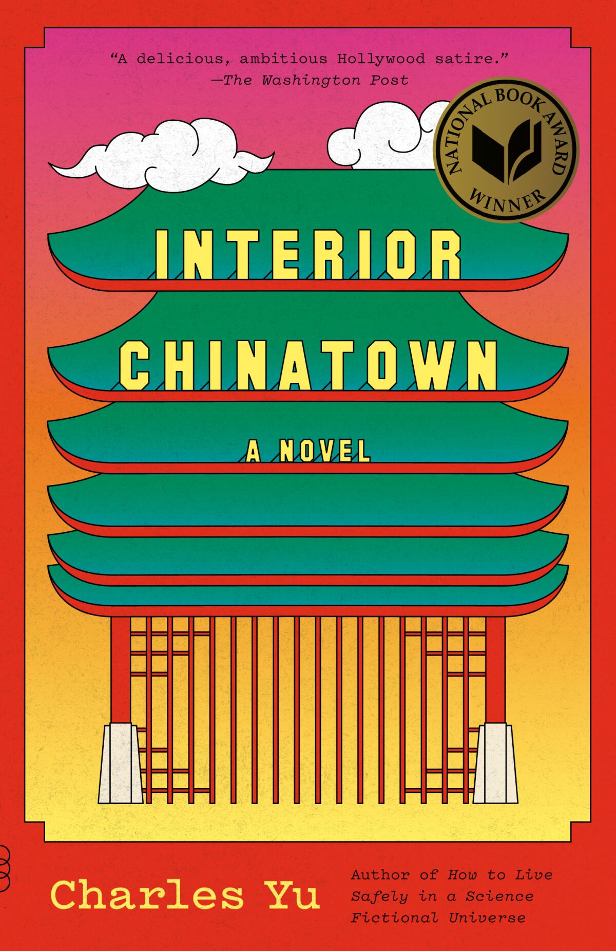 A book jacket for Charles Yu's "Interior Chinatown." Credit:Vintage