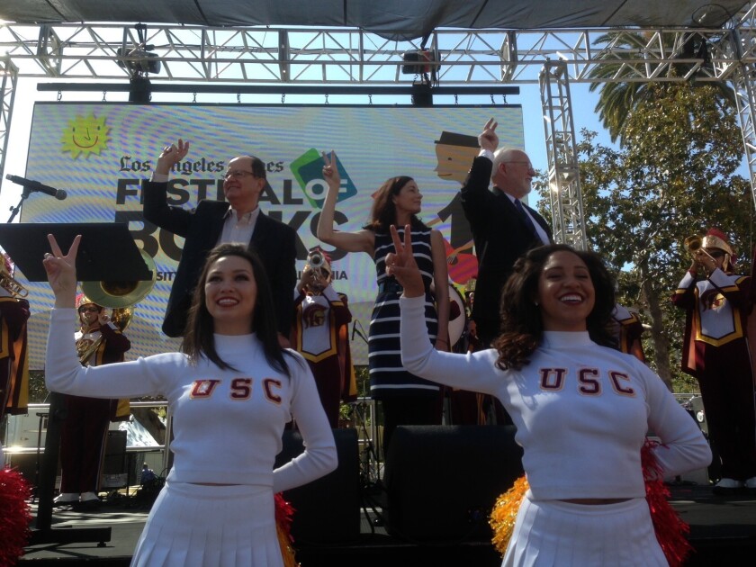 Festival kickoff at the USC Stage on Saturday.