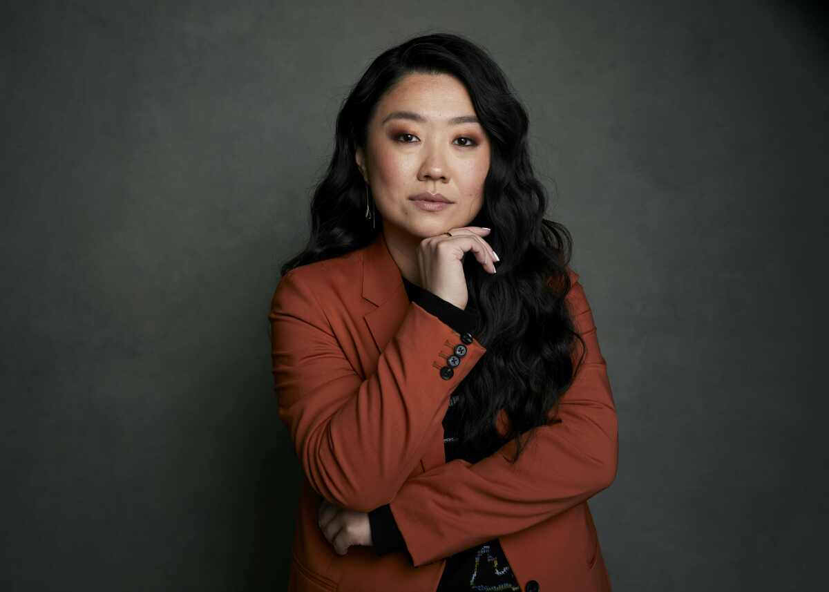 Sherry Cola poses for a portrait to promote the film "Shortcomings" at the Latinx House during the Sundance Film Festival on Sunday, Jan. 22, 2023, in Park City, Utah. (Photo by Taylor Jewell/Invision/AP)