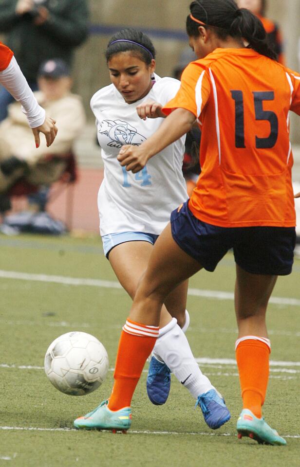 Photo Gallery: Crescenta Valley v. Pasadena Poly CIF playoff girls soccer