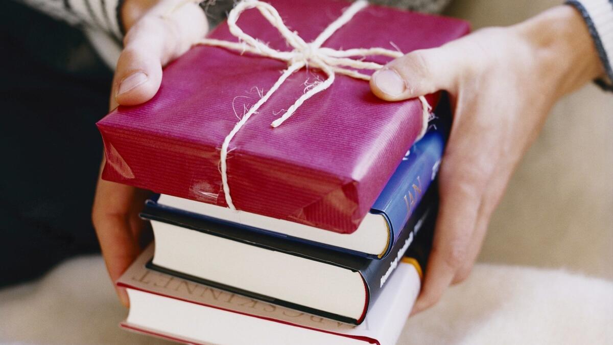 Books make great gifts.
