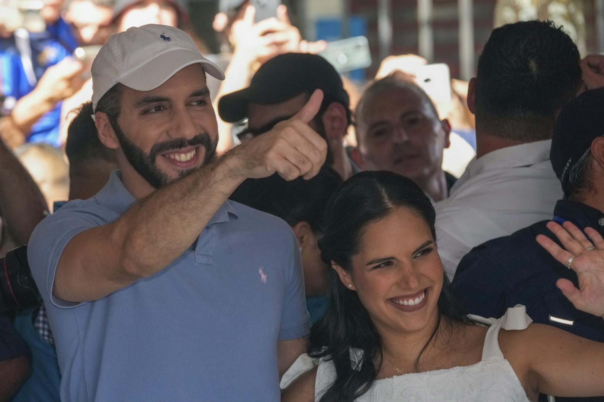 El presidente de El Salvador, Nayib Bukele,