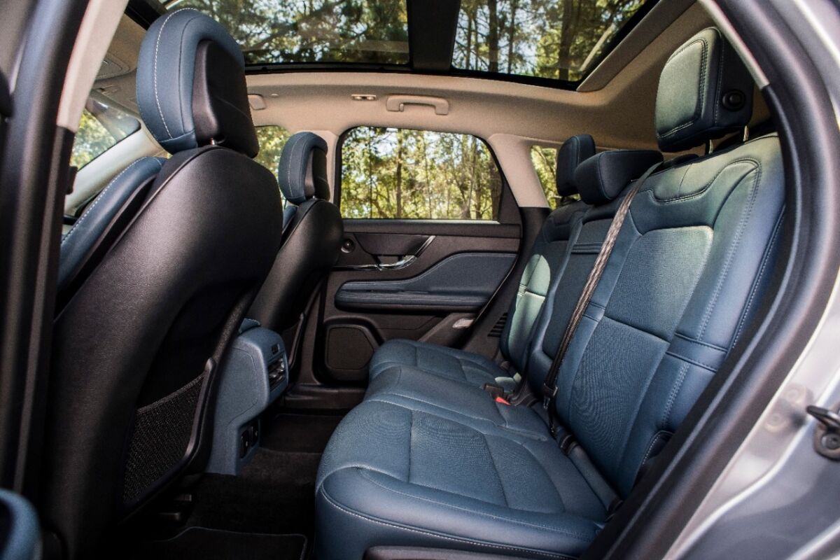 The back seat is reasonably comfortable for adults, but with the benefit of about 6 inches of fore-aft slide and seatback recline.