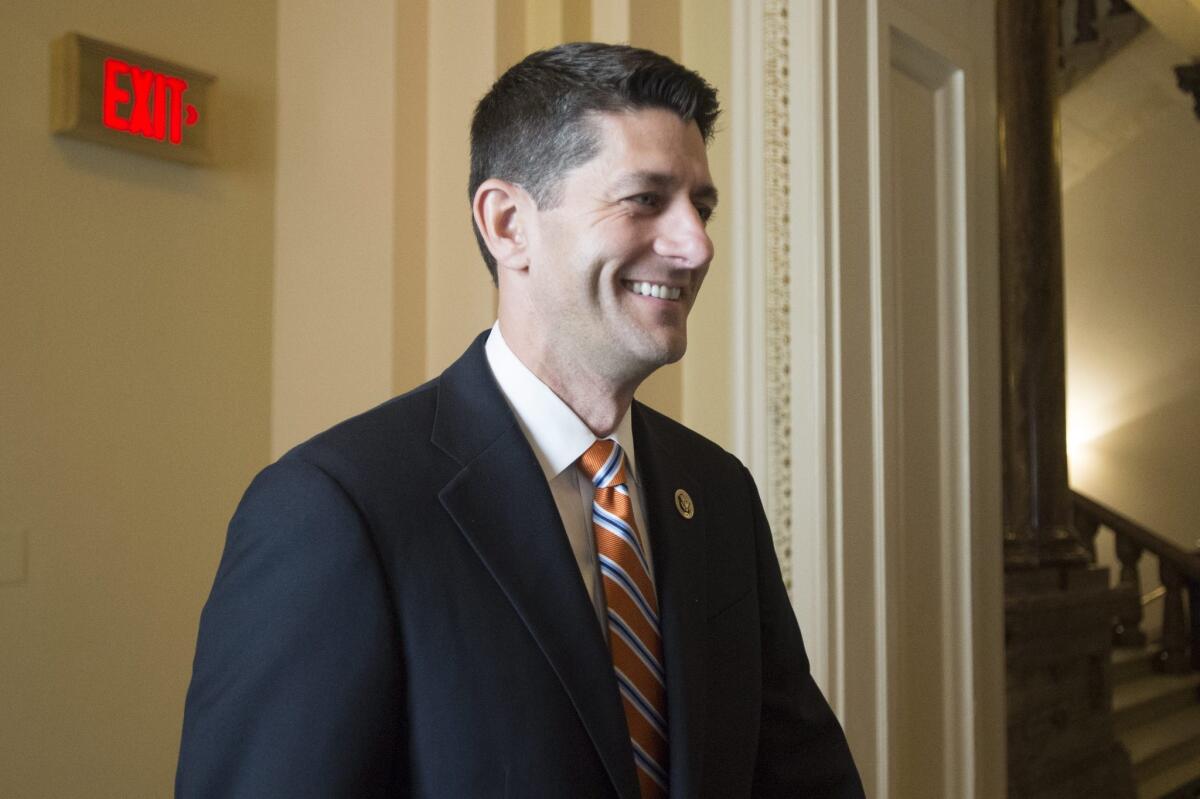 Rep. Paul Ryan (R-Wisc.) is under pressure by some Republicans to run for speaker of the House.