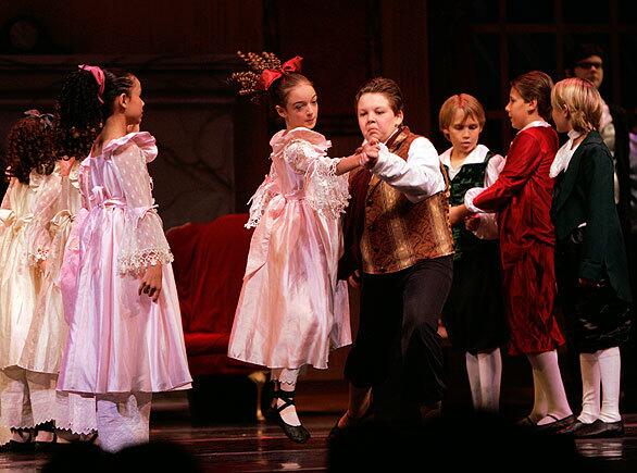 A scene from "The Nutcracker," presented by the Red Chair Children's Production Company at the Alex Theatre in Glendale.