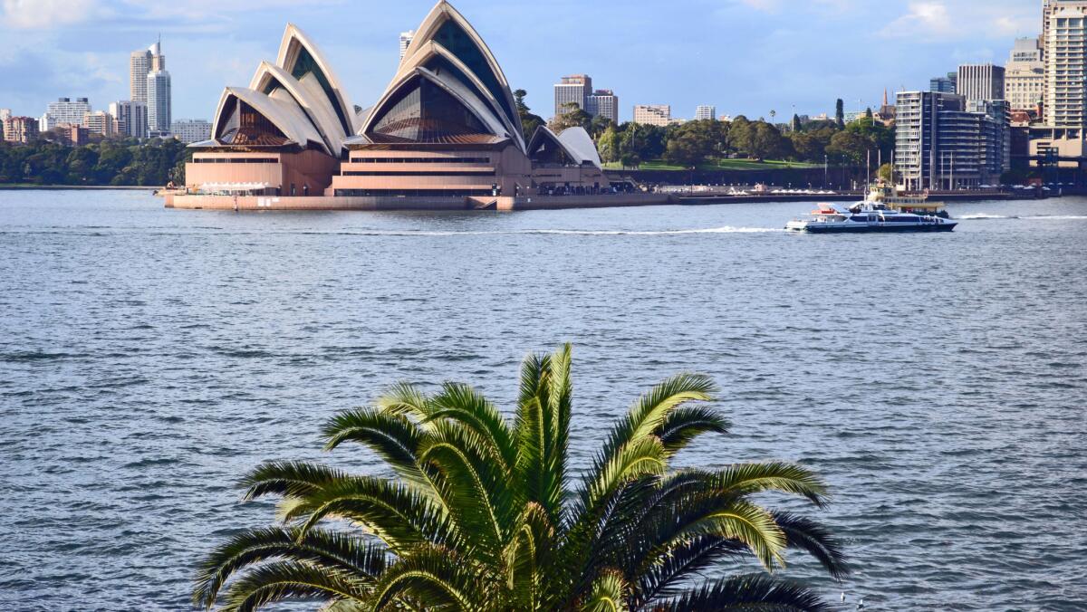 You can fly to Sydney, above, home to the famous opera house, or Brisbane, about 600 miles to the north, for $1,117, round-trip from LAX, on Fiji Airways.