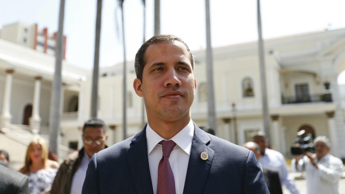 Venezuelan opposition leader Juan Guaido.