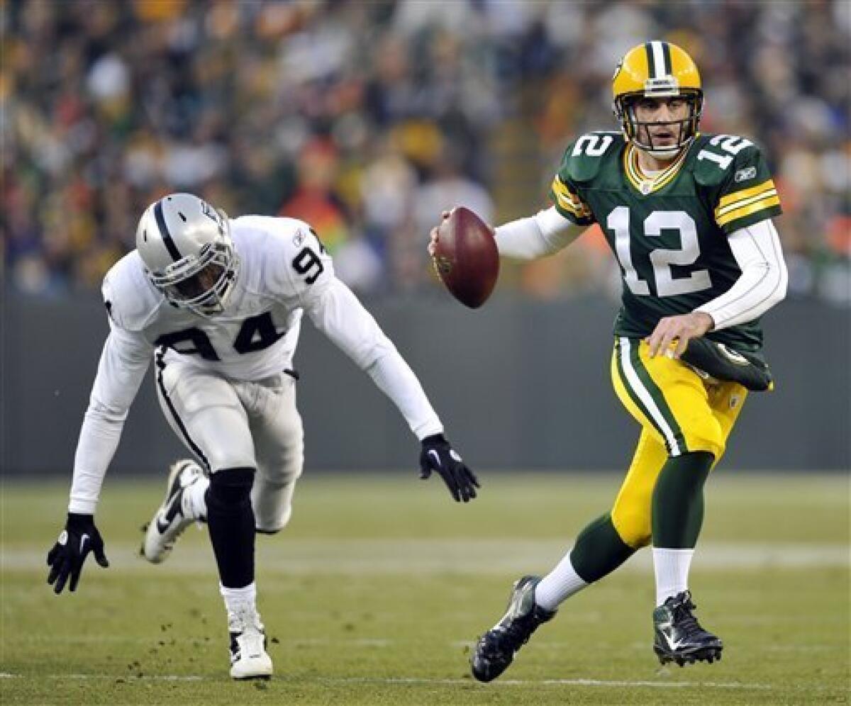Raiders blown out 46-16 by perfect Packers - The San Diego Union-Tribune