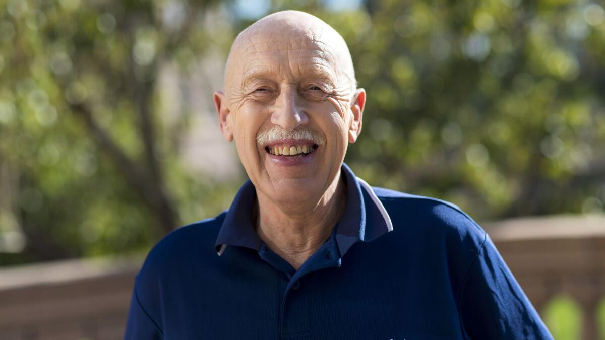 Veterinarian Jan Pol, the star of Nat Geo Wild's reality TV show "The Incredible Dr. Pol," is shown at the Television Critics Assn. press tour in January.