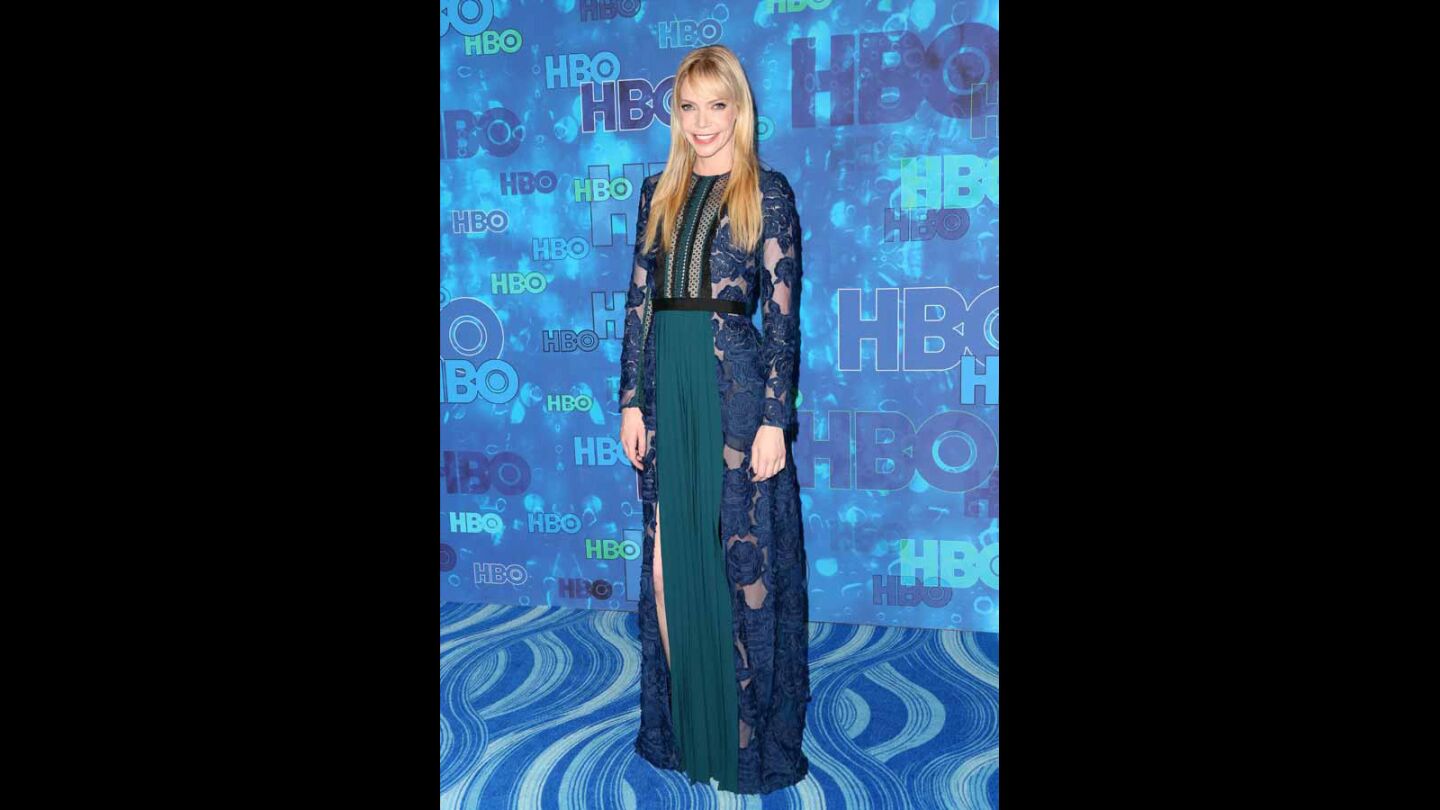 Actress Riki Lindhome attends HBO's Emmys after-party.
