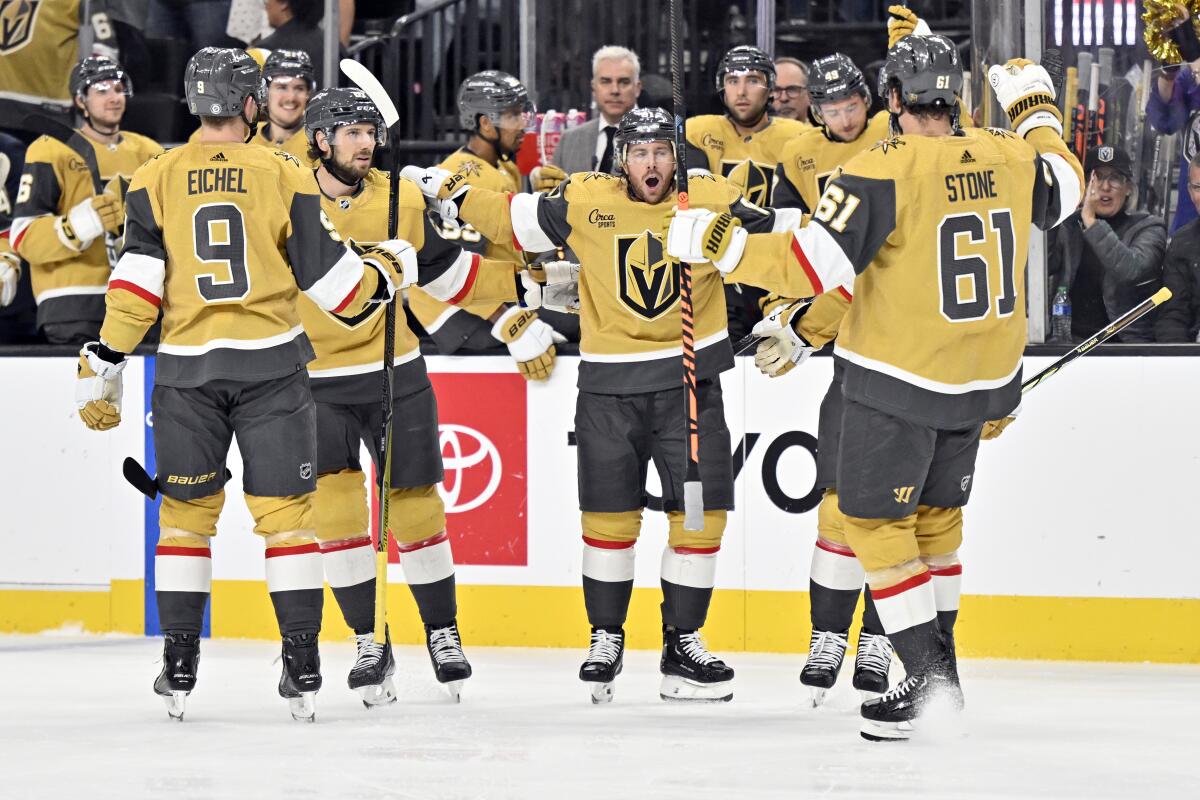 Golden Knights start 2023 in good position in NHL standings, Golden Knights
