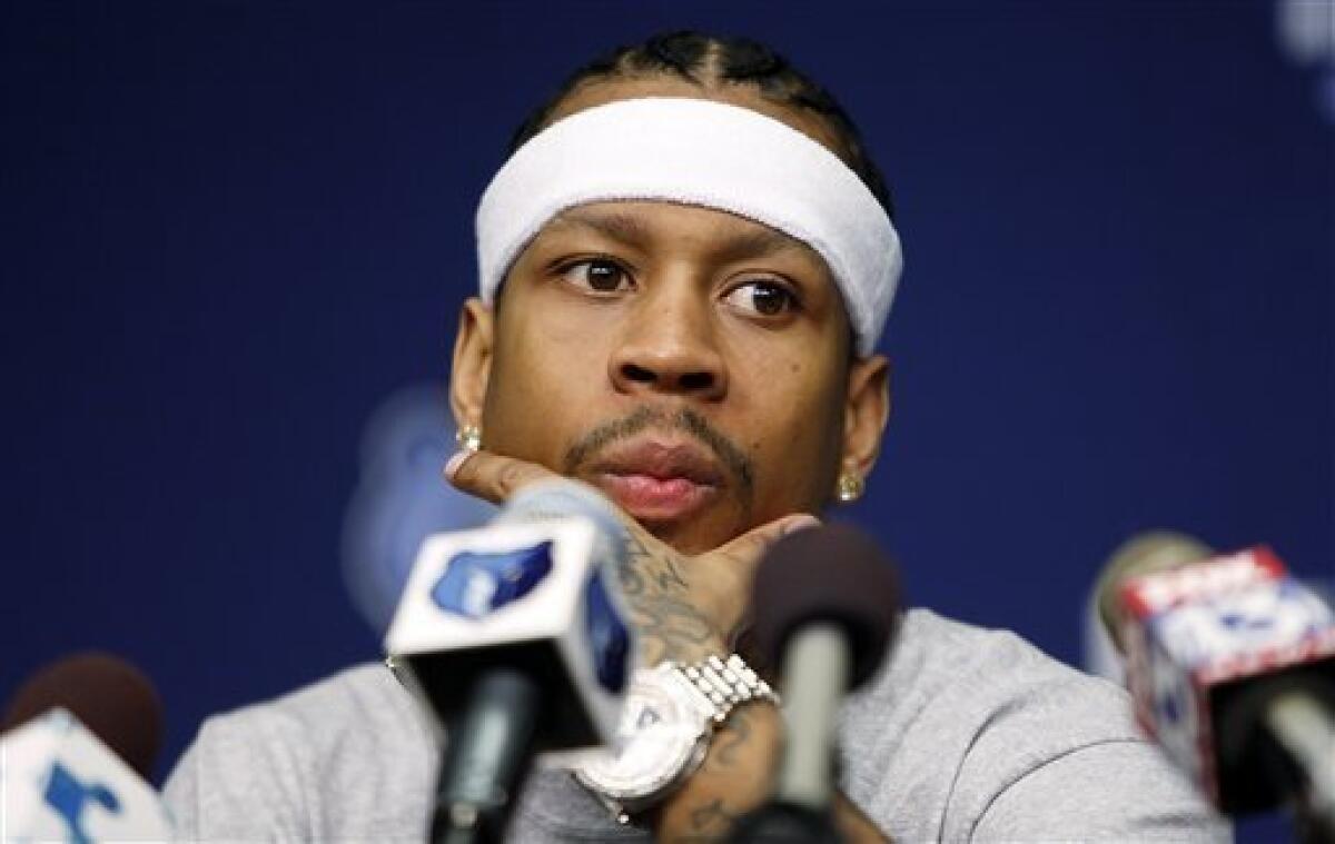 Grizzlies, Iverson part ways after only 3 games 