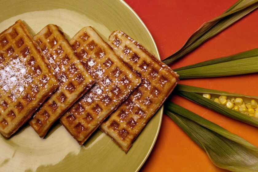 Recipe: Corn waffles