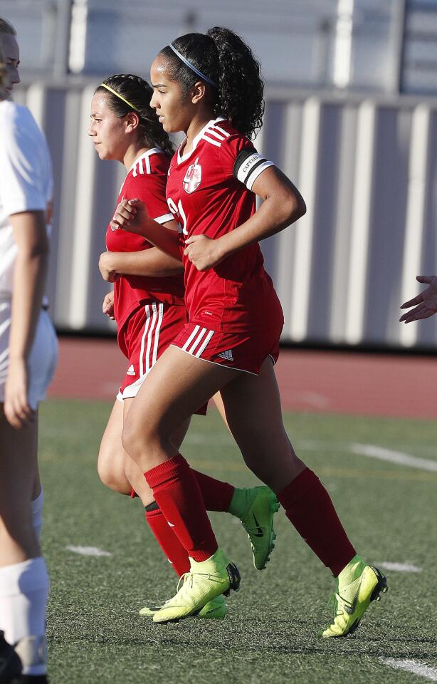 Photo Gallery: Burroughs vs. Pasadena in Pacific League girls' soccer