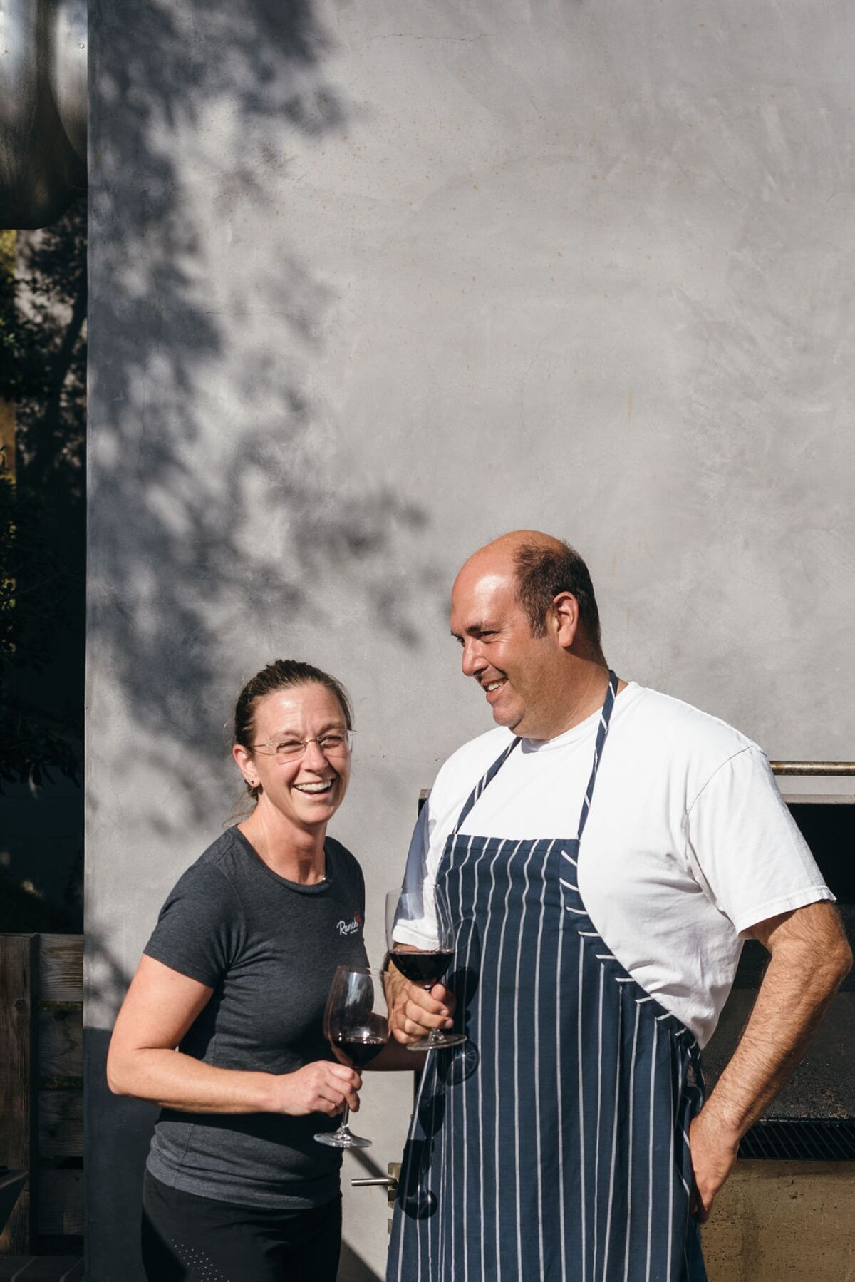Pam and Aron Schwartz
