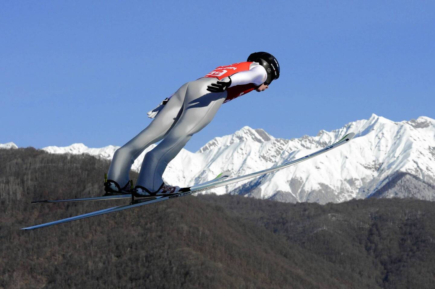 Ski Jump training