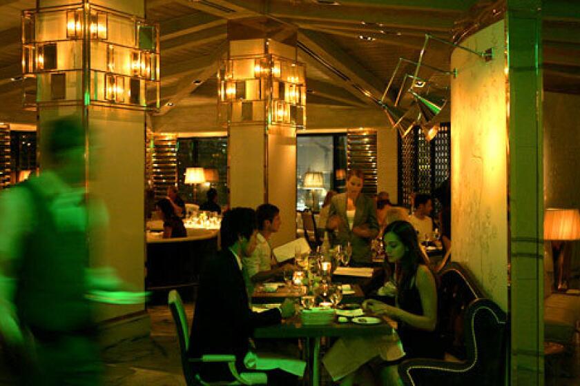 NEW ADDITION: Gordon Ramsay at the London hotel in West Hollywood is one of many restaurants from the British chef.