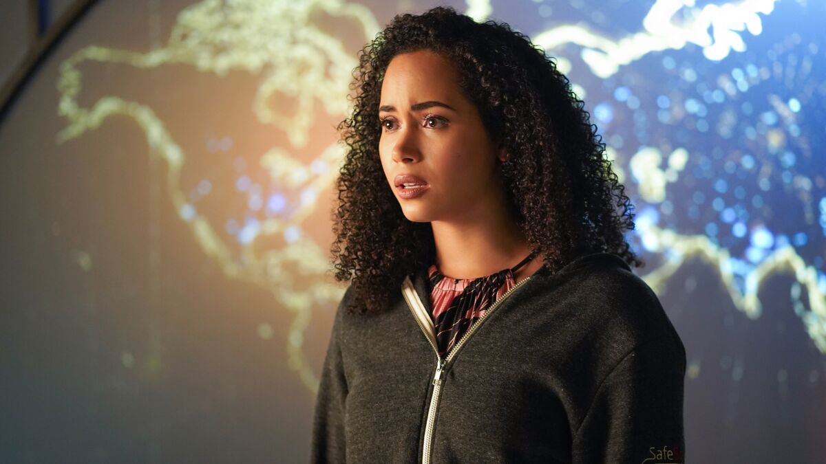 Madeleine Mantock in "Charmed" on the CW.