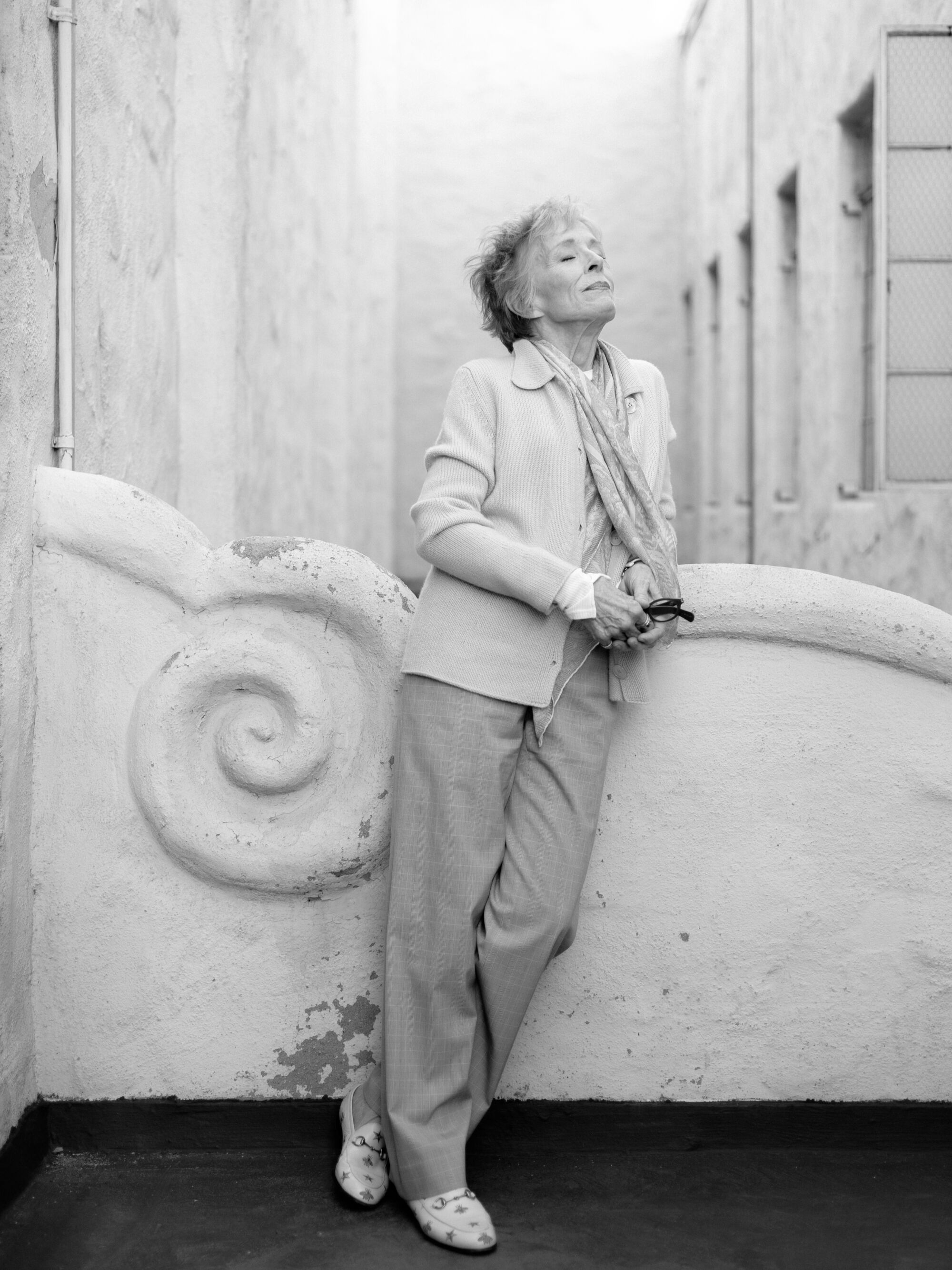 Portrait of Holland Taylor at The Pasadena Playhouse on Thursday, March 3, 2022.