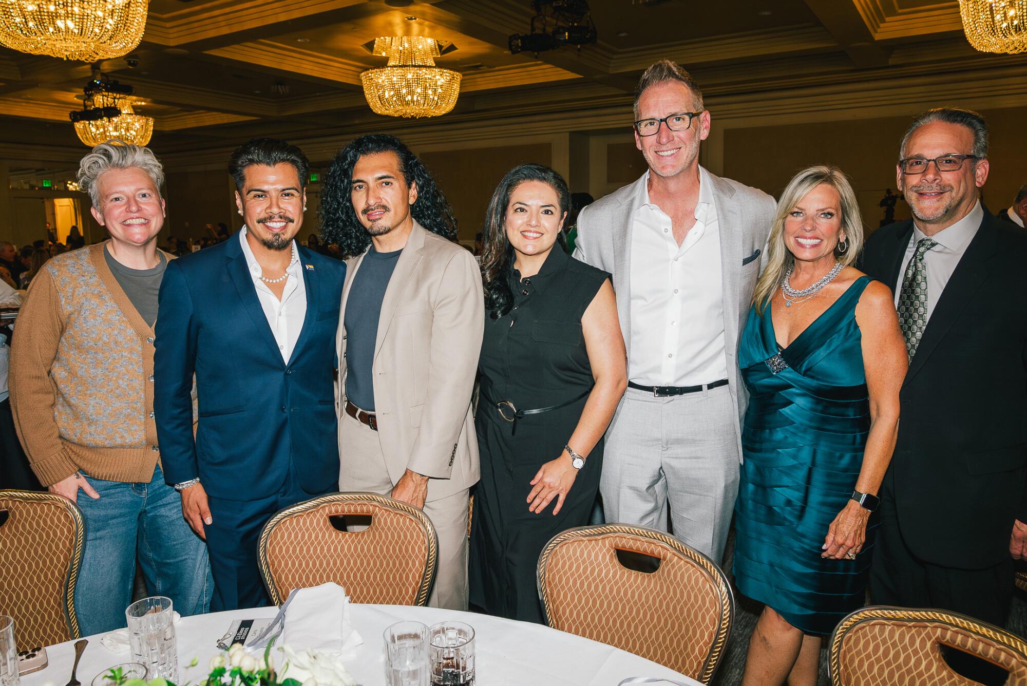 Lara Honey-Brooks, Charlee Arreola, Carlo Giovanni, Roselyn Reynoso, Brian Hegarty, Michelle Boersma, Mark Piazza