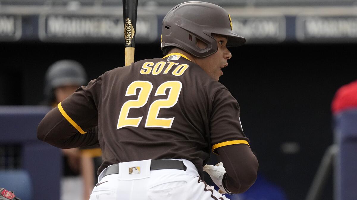 Soto on settling in with Padres, 02/27/2023