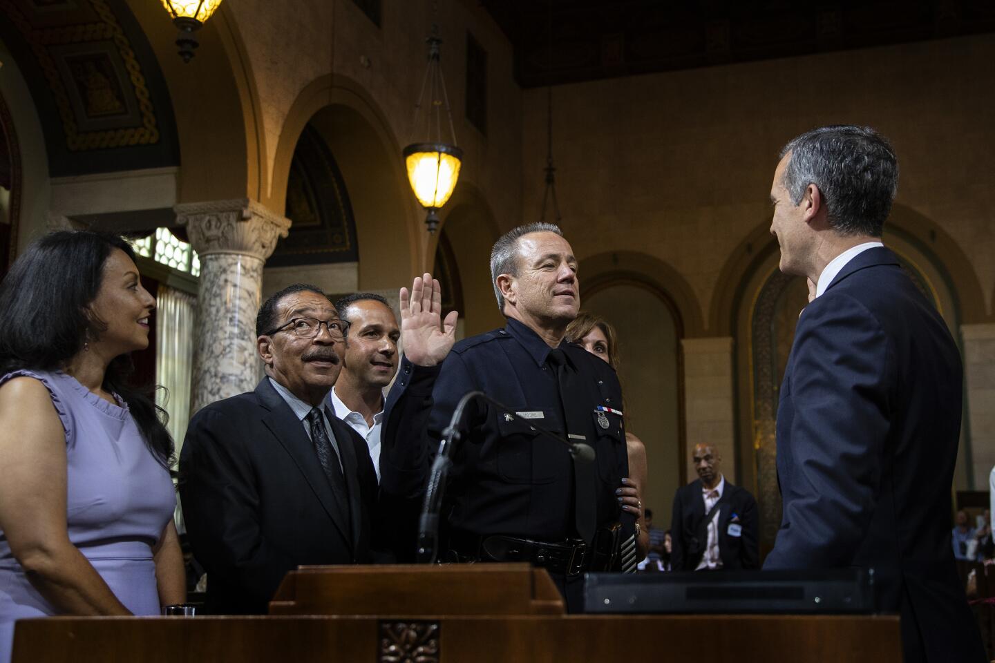 New LAPD Chief Michel Moore