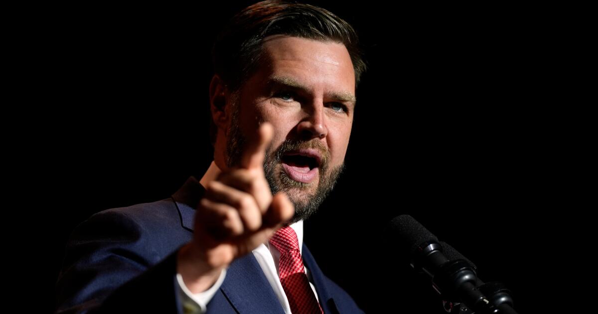 Column: Democrats may have discovered the Republicans’ weak spot with just a single word – ‘weird’ Column: Democrats may have discovered the Republicans’ weak spot with just a single word – ‘weird’