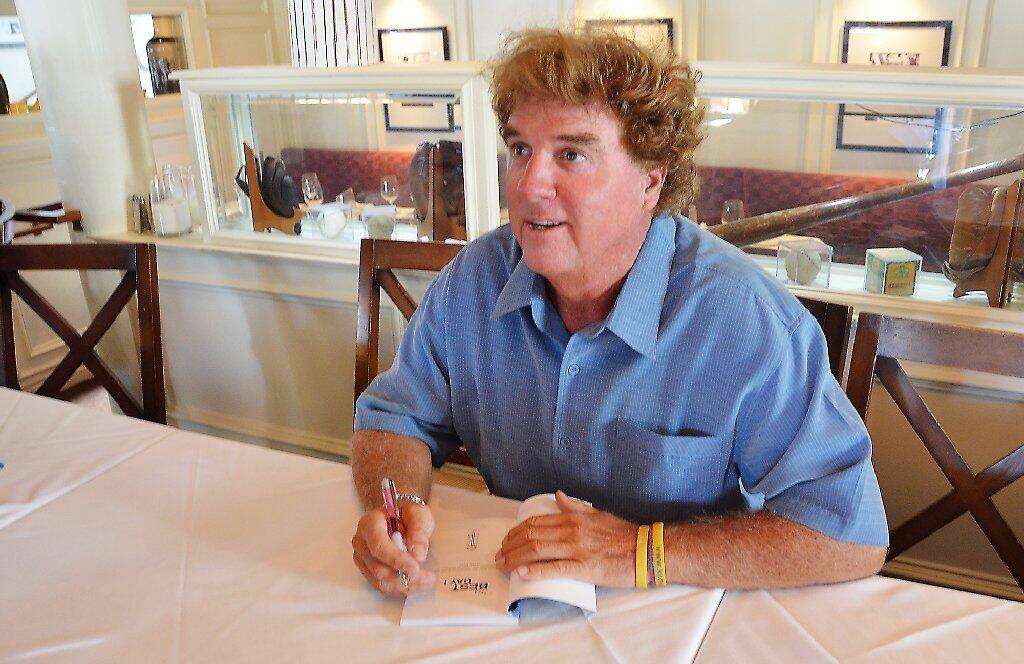 Mark Keys held a book signing for his My Best Day books at The Cannery Restaurant on Saturday.