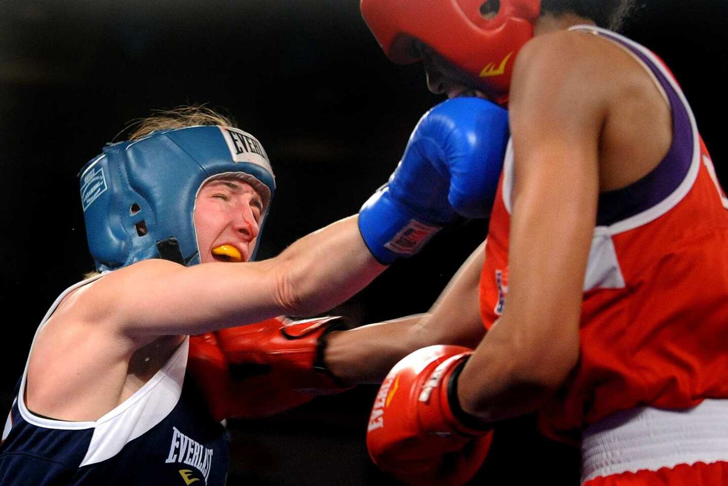 Women's boxing trials