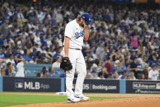Los Angeles, CA - October 07: Clayton Kershaw during game one of the National League Division Series.
