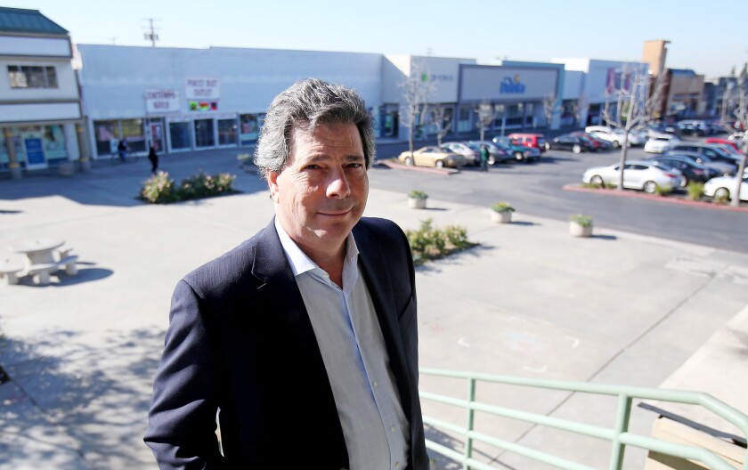 Sandy Sigal is the developer of the Crenshaw Imperial Plaza shopping center in Inglewood.