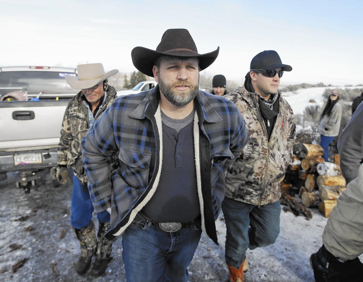 Ammon Bundy, a leader of the refuge occupation, was among those arrested Tuesday. His brother, Ryan, was wounded before being taken into custody.