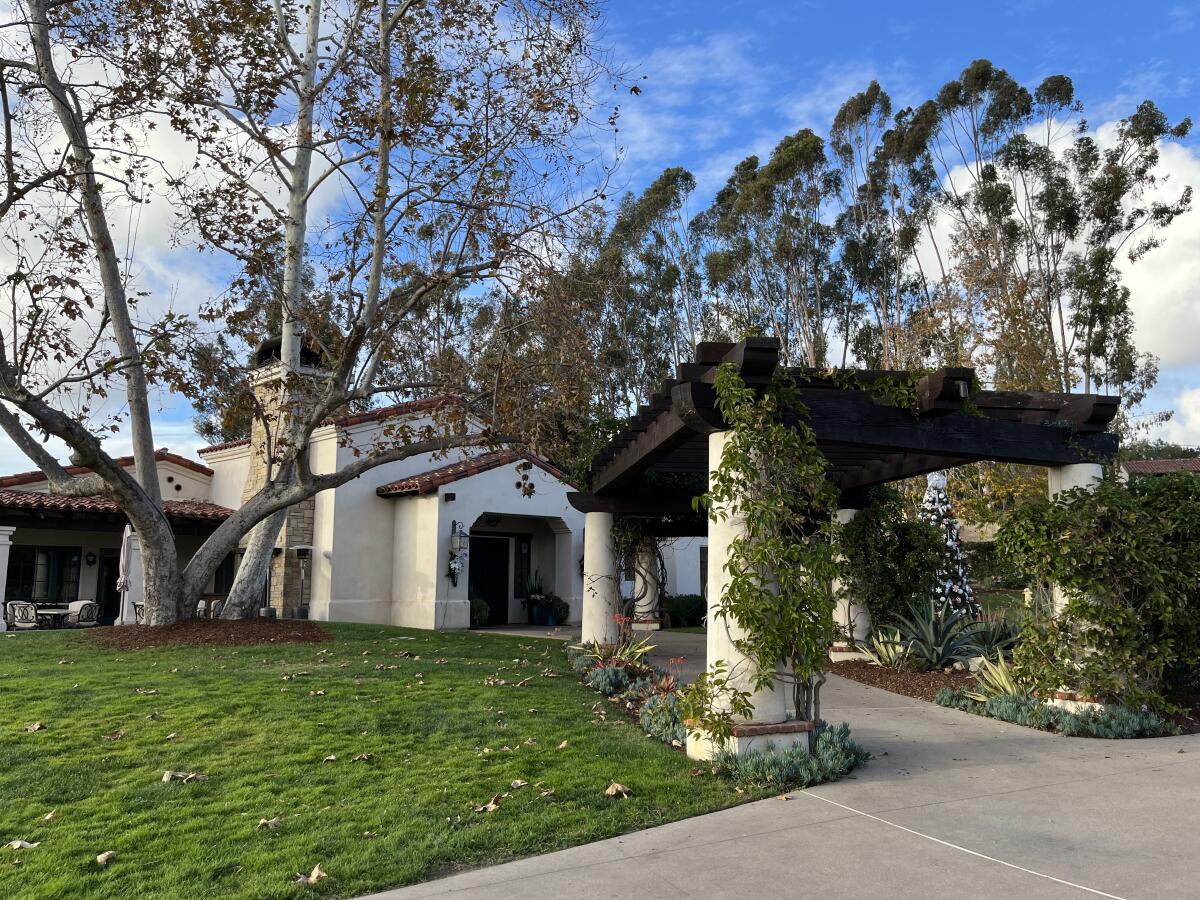 The entrance to the RSF Golf Club.