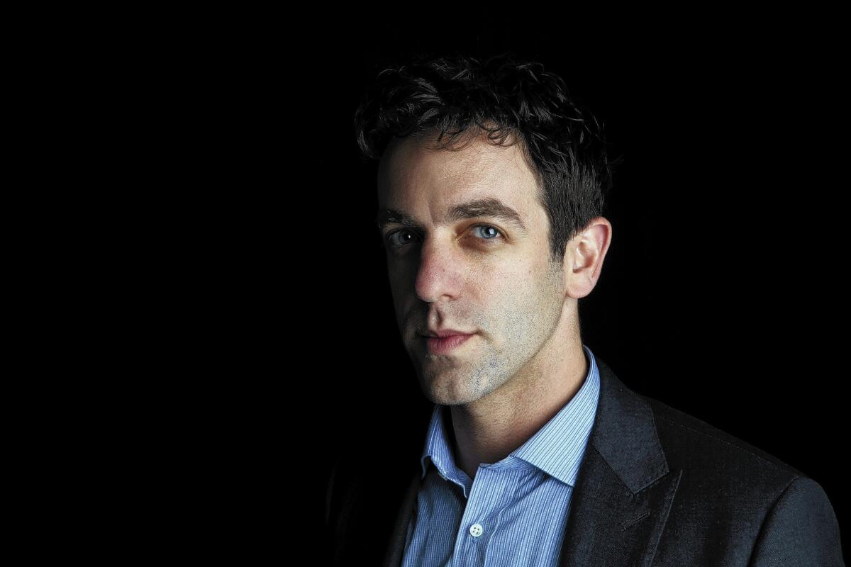B.J. Novak, who was a writer-actor on NBC's "The Office," has a volume of short stories, "One More Thing."