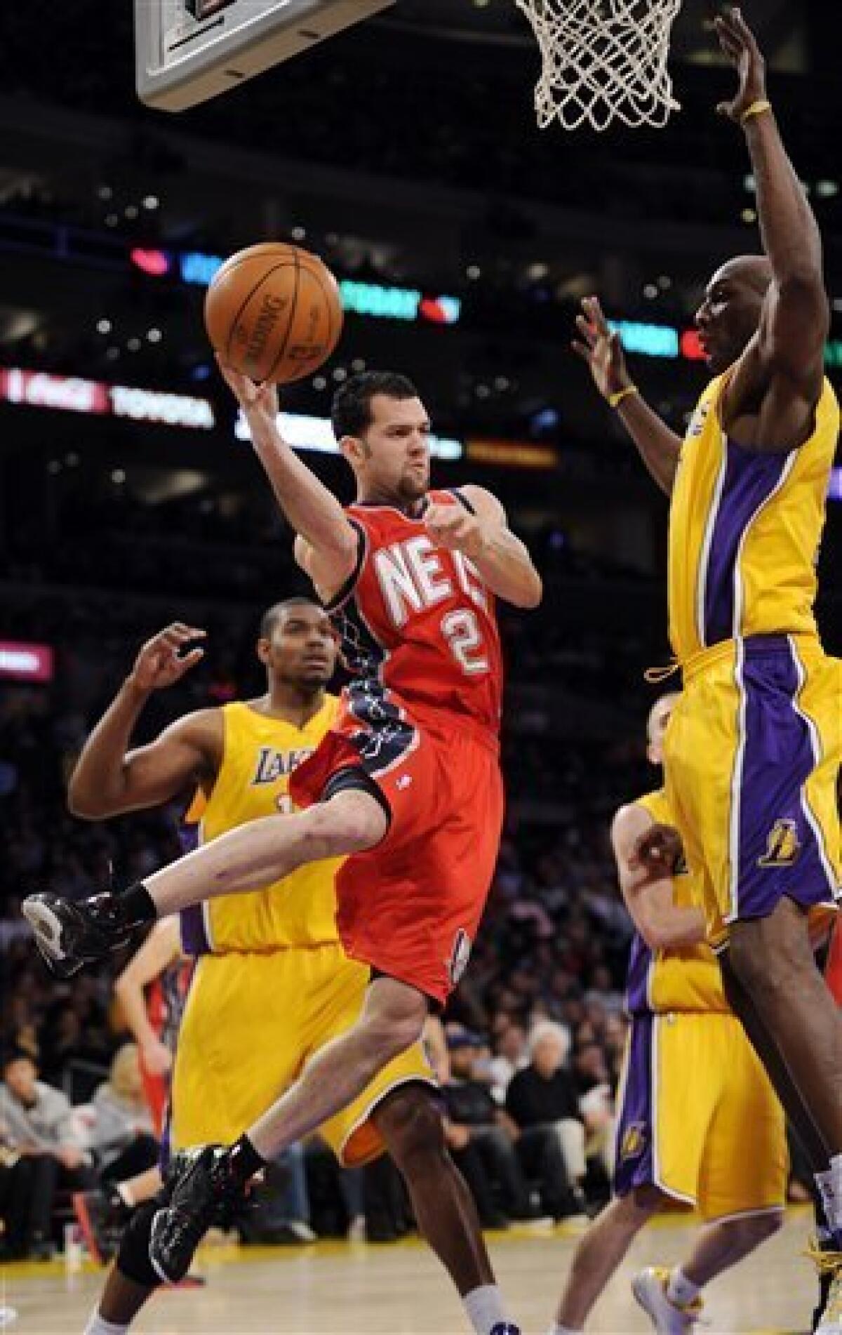 Lakers pull away, top Nets as best beats worst - The San Diego Union-Tribune