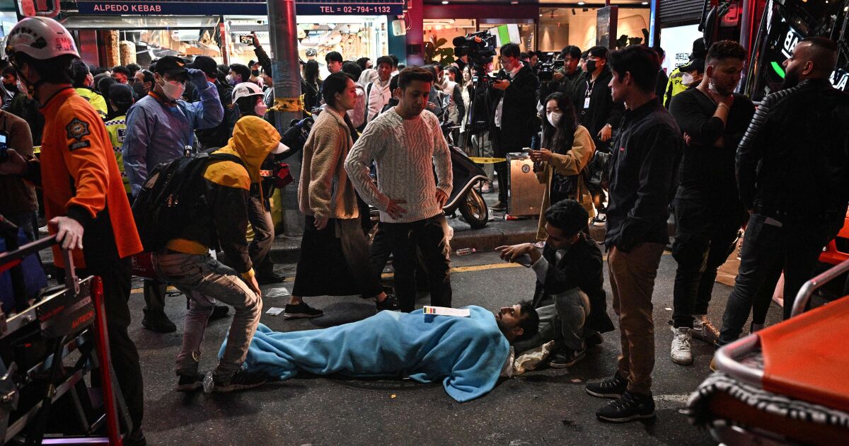 Photos: Halloween stampede in Seoul kills at least 146, injures 150 more Photos: Halloween stampede in Seoul kills at least 146, injures 150 more